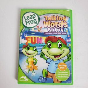 LeapFrog Talking Words Factory DVD Learn How Letters Build Words